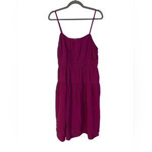 A beautiful dark pink cotton dress by Old Navy in size extra large